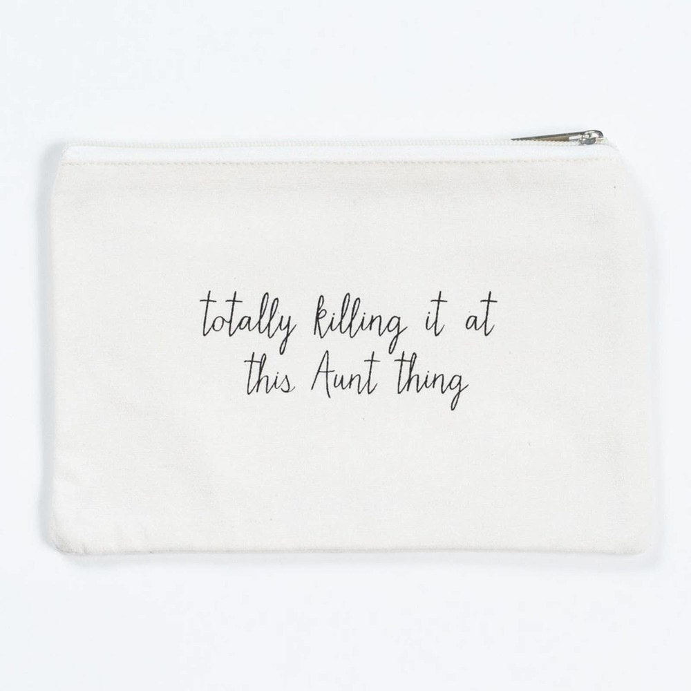 Makeup Cosmetics Bag~Totally Killing It Aunt~NWT